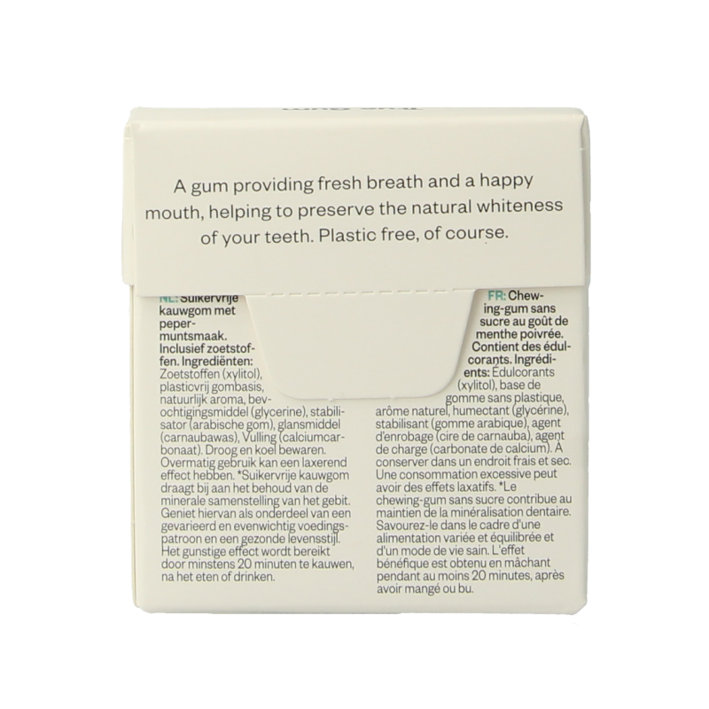 True Gum White peppermint suikervrij 21 Gram