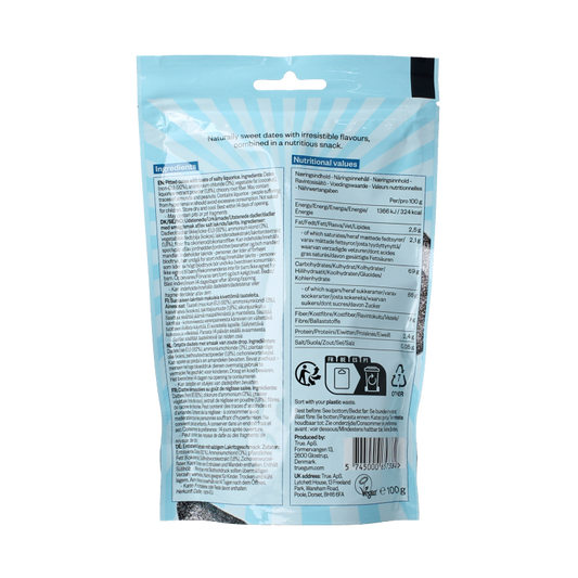 True dates Salty liquorice 100 Gram
