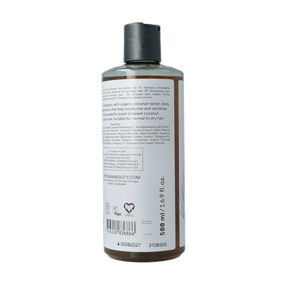 Urtekram Shampoo kokosnoot 500.00 Milliliter