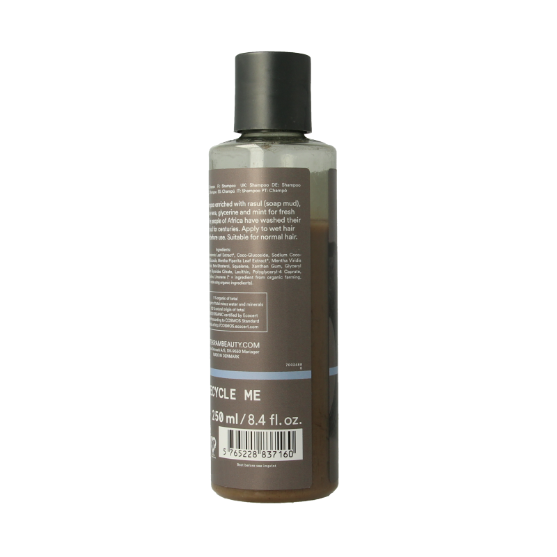 Urtekram Shampoo rhassoul  250 Milliliter