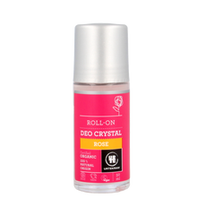 Urtekram Deodorant crystal roll on rozen 50 Milliliter