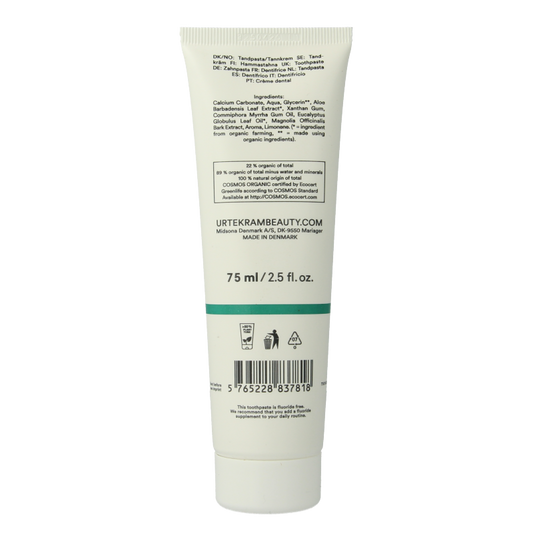 Urtekram Tandpasta eucalyptus 75 Milliliter