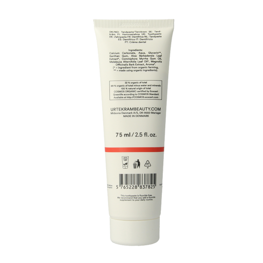 Urtekram Tandpasta tea tree 75 Milliliter