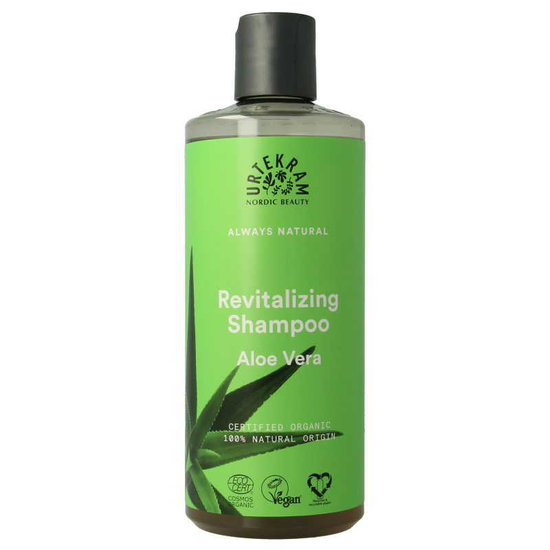 Urtekram Shampoo aloe vera normaal haar 500 Milliliter