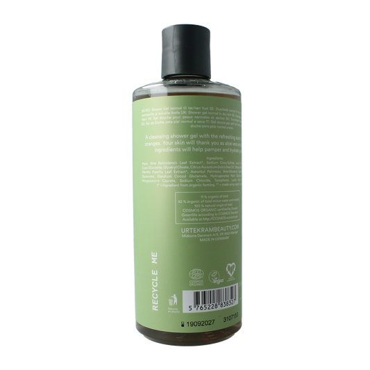 Urtekram Douchegel aloe vera 500.00 Milliliter