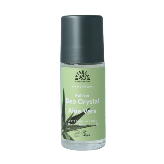 Urtekram Deodorant crystal roll on aloe vera 50 Milliliter