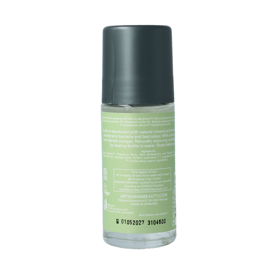 Urtekram Deodorant crystal roll on aloe vera 50 Milliliter