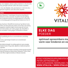 Vitals Elke Dag Poeder 300.00 Gram