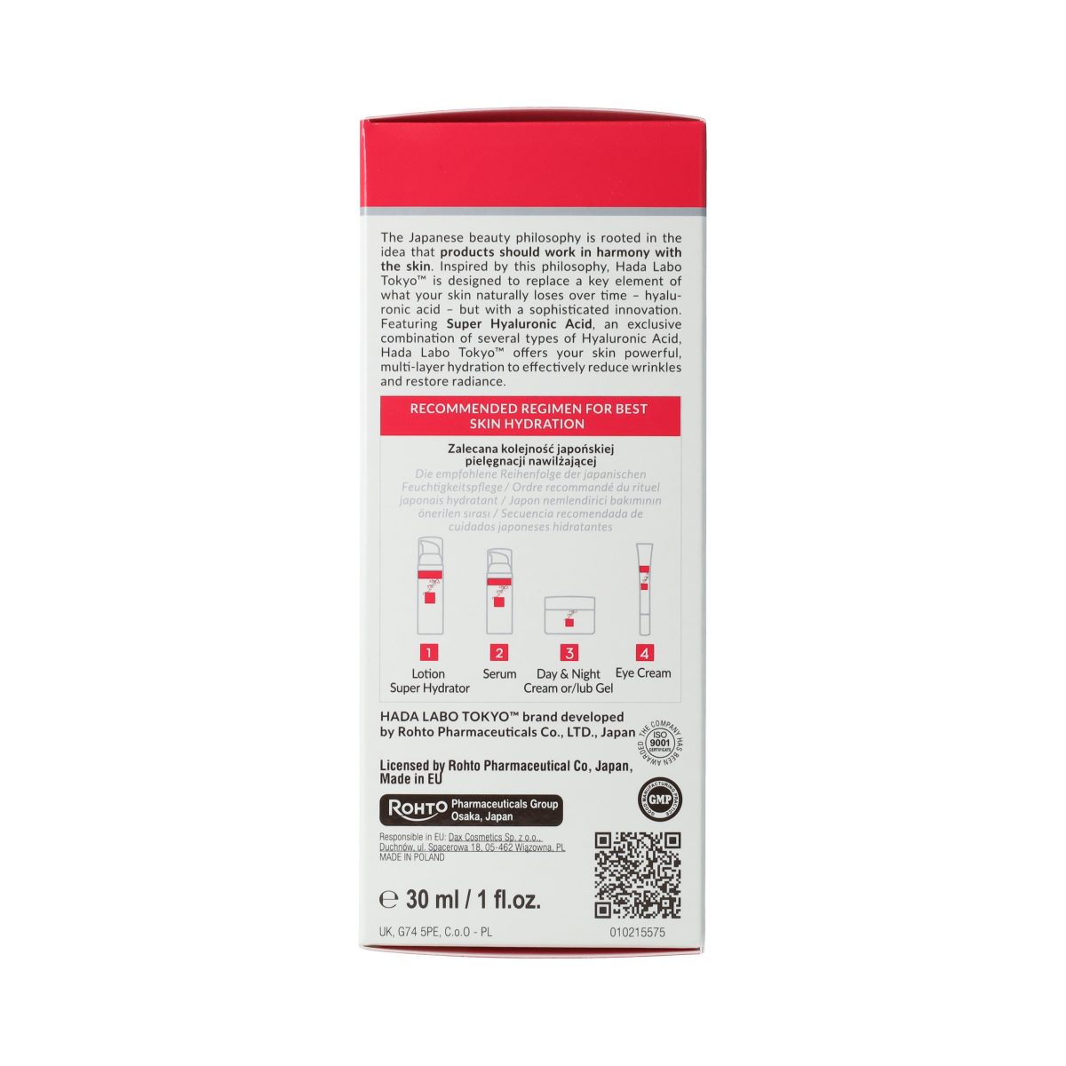 Hada Labo Tokyo HADA LABO TOKYO Water Serum 30.00 Milliliter