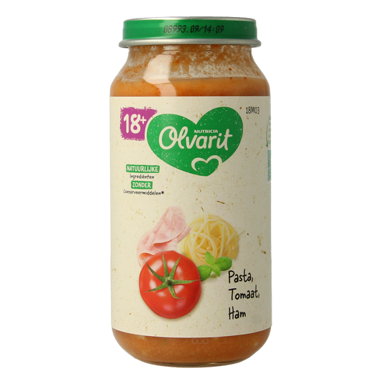 Olvarit Pasta tomaat ham 18M03 250 Gram