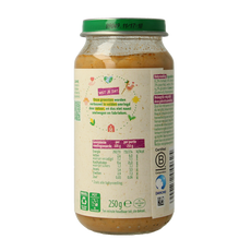 Olvarit Stamppot wortel kalkoen 18M04 250.00 Gram