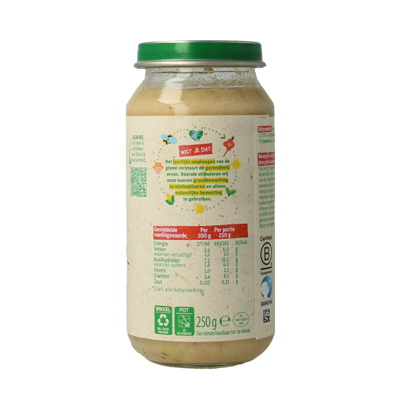 Olvarit Bloemkool aardappel ei 12M04 250 Gram