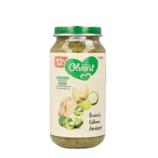 Olvarit Broccoli kalkoen aardappel 12M00 250.00 Gram
