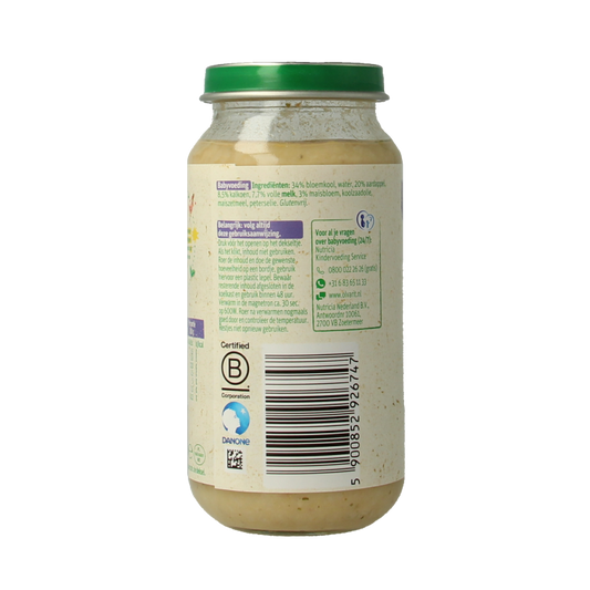 Olvarit Bloemkool kalkoen aardappels 15M08 250 Gram