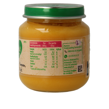 Olvarit Pompoen rijst 4M76 125.00 Gram