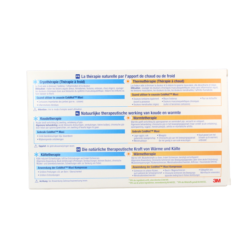 Nexcare Cold hot pack maxi 300 x 195mm inclusief hoes 1 Stuks