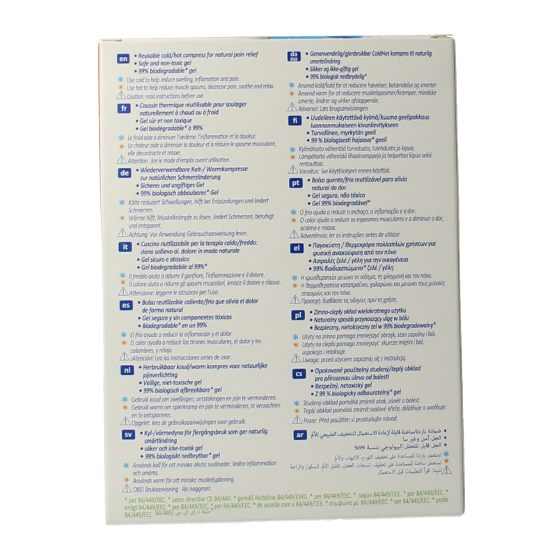 Nexcare Cold hot therapy pack flexible 1 Stuks