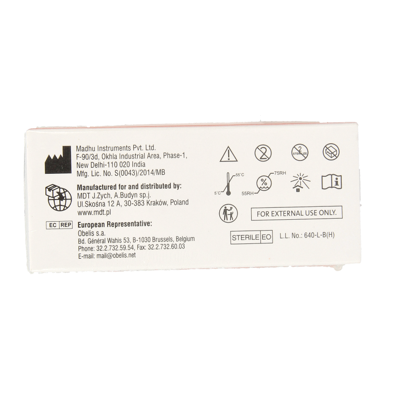 Bausch & Lomb Bio glo fluorescine strips 100 Stuks