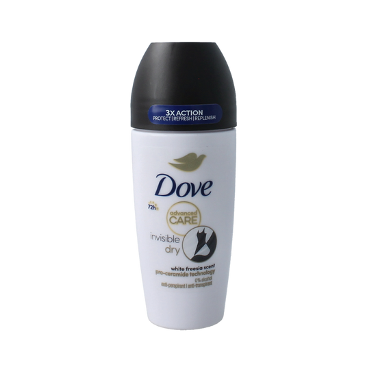 Dove Deodorant roller invisible dry 50 Milliliter