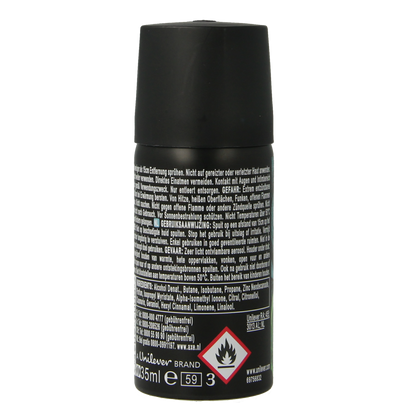 AXE Deodorant bodyspray aqua bergamot 35.00 Milliliter