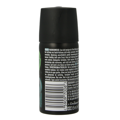 AXE Deodorant bodyspray aqua bergamot 35.00 Milliliter