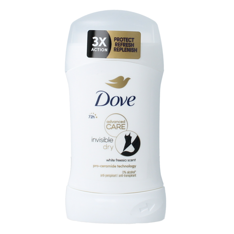 Dove Deodorant stick invisible dry 50 Milliliter