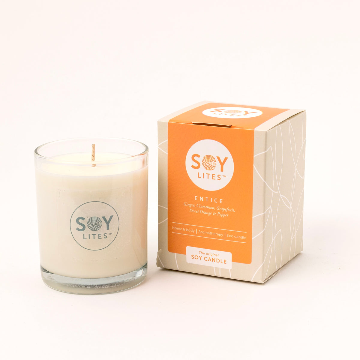 Soylites Soja geurkaars entice 220 Milliliter