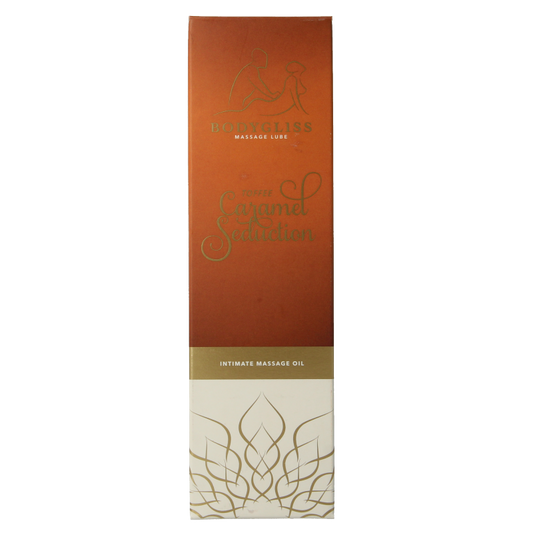 Bodygliss Massage- en glijmiddel in 1 toffee karamel 150 Milliliter