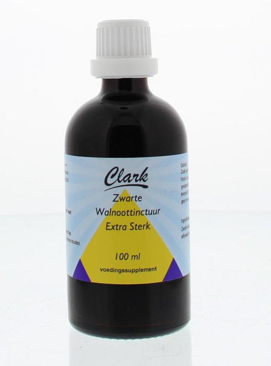 Clark Zwarte walnoottinctuur extra sterk 100 Milliliter