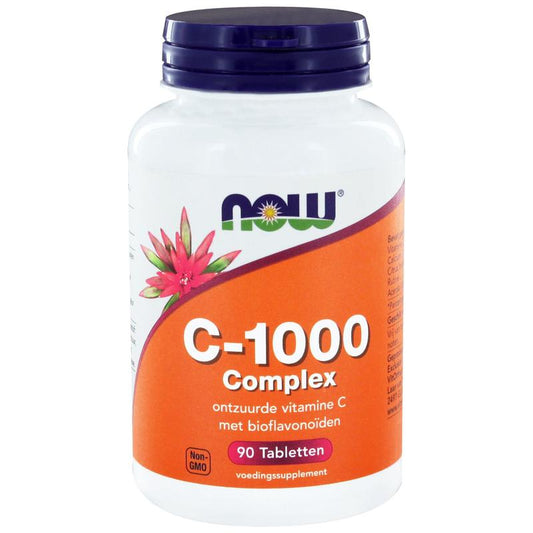 NOW Vitamine C 1000 mg complex 90 Tabletten