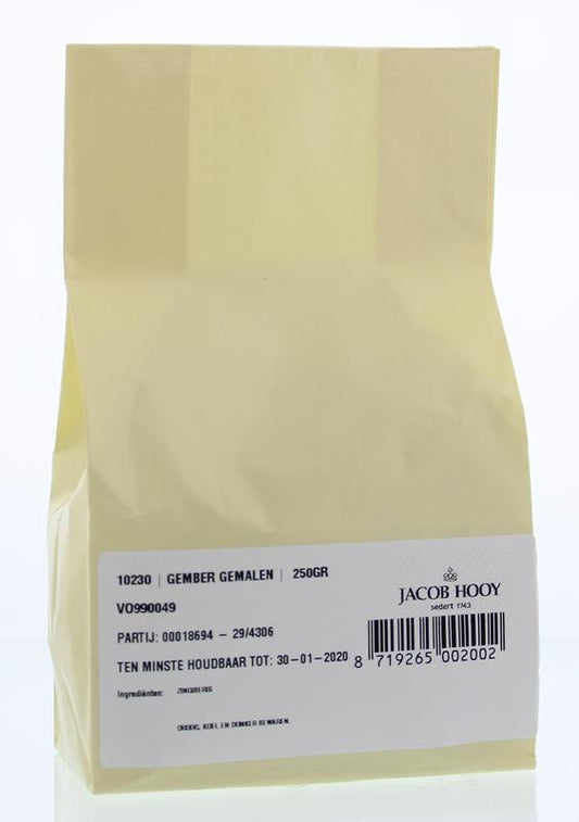 Jacob Hooy Gember gemalen 250 Gram