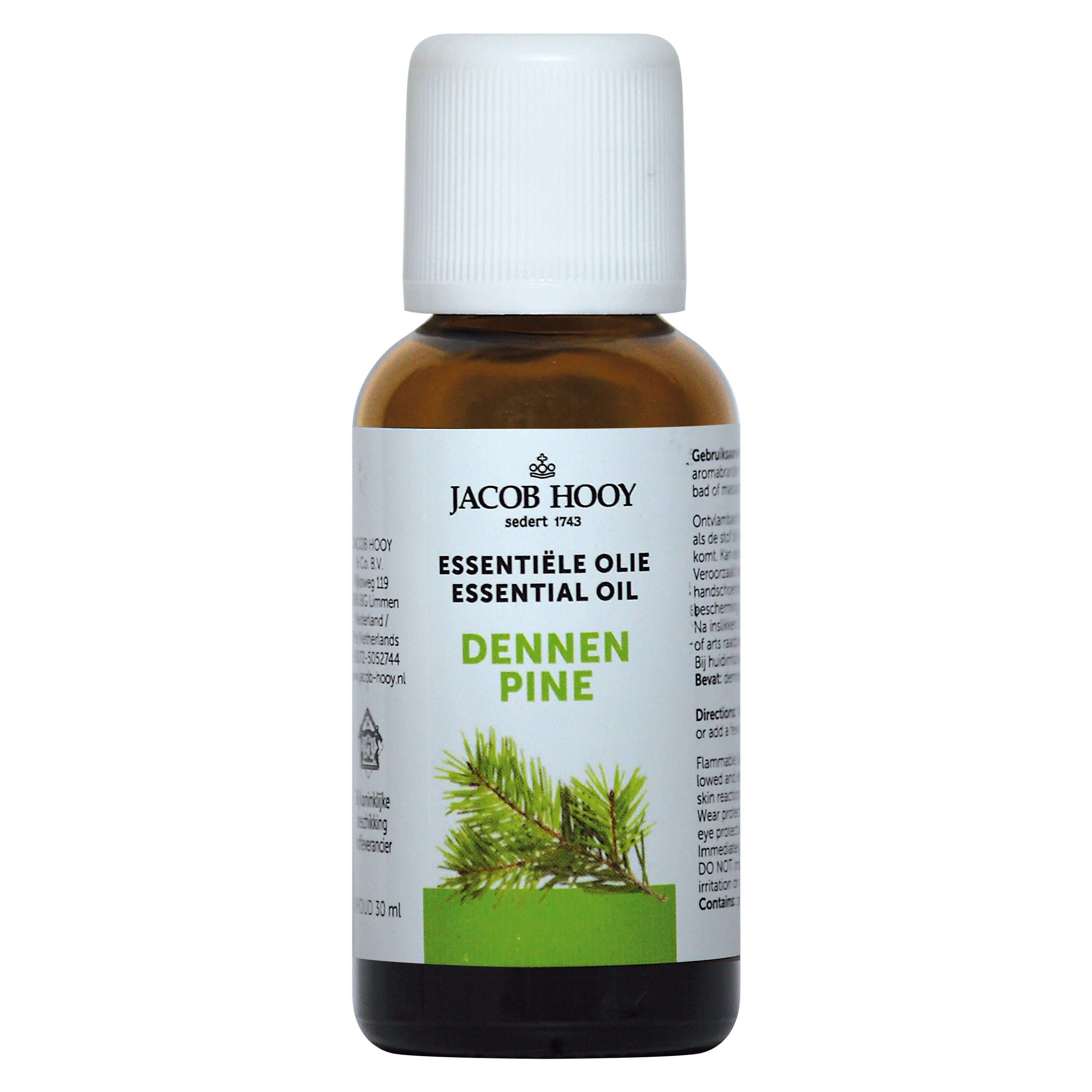 Jacob Hooy Dennen olie 30.00 Milliliter – AtHomePharma