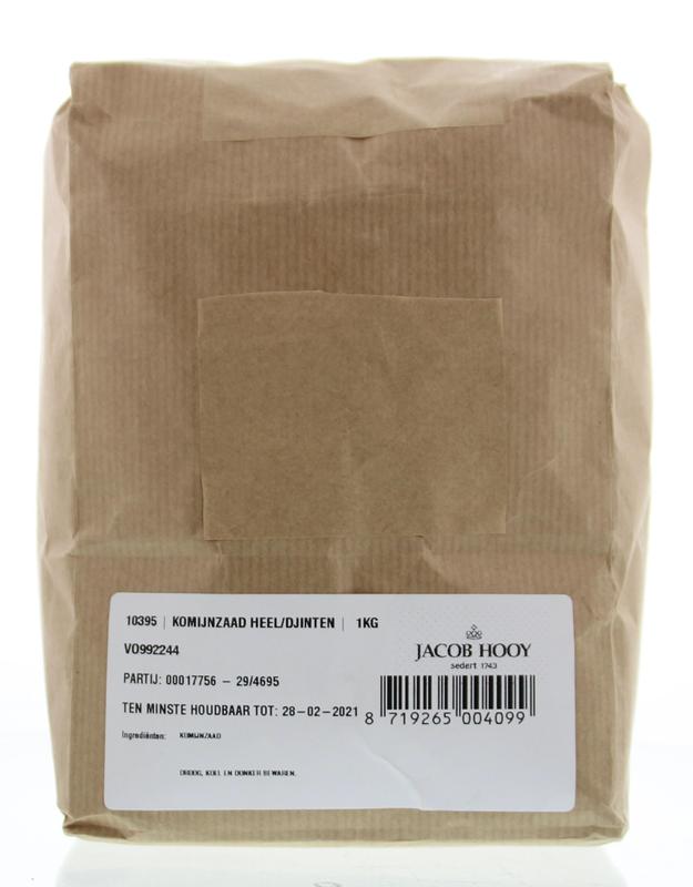 Jacob Hooy Komijnzaad heel/djinten 1 Kilogram