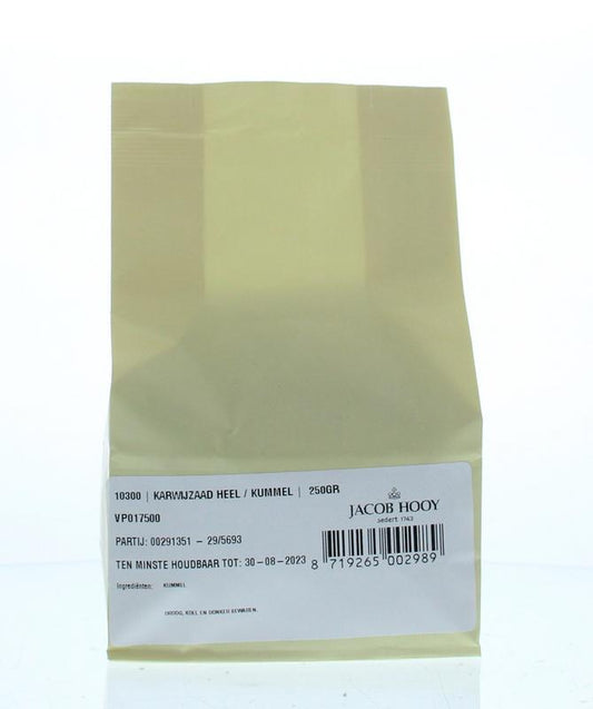 Jacob Hooy Karwijzaad/kummel 250 Gram
