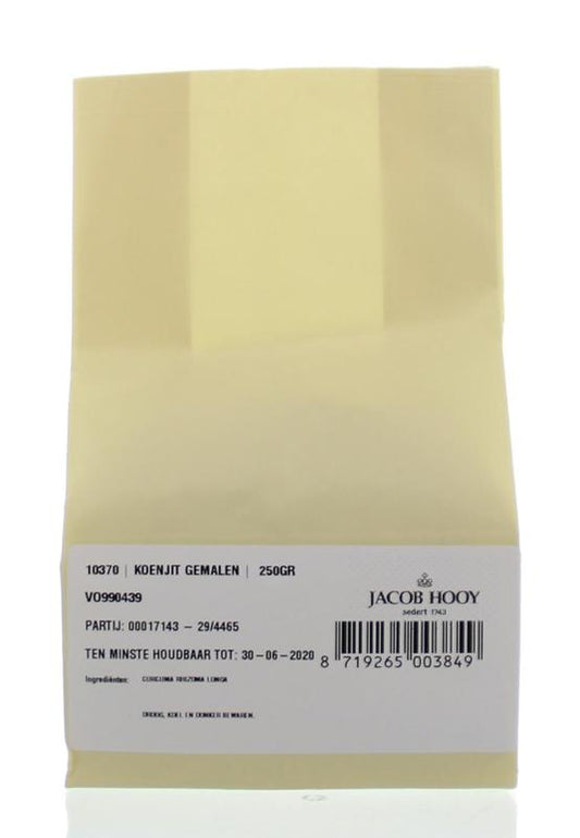 Jacob Hooy Koenjit/curcuma rhiz long gemalen 250 Gram