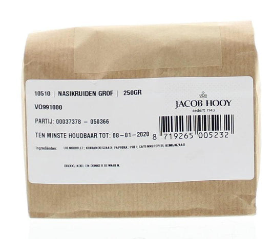 Jacob Hooy Nasikruiden grof 250 Gram