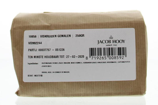 Jacob Hooy Viskruiden gemalen 250 Gram