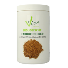 Vitiv Carobe poeder bio 500 Gram