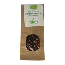 Vitiv Peperkorrels 4 seizoenen bio 40.00 Gram