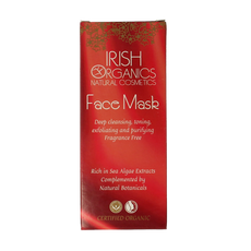 Irish Organics Gezichtsmasker zeewier parfumvrij bio 75.00 Milliliter