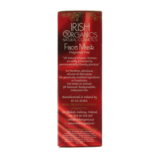 Irish Organics Gezichtsmasker zeewier parfumvrij bio 75.00 Milliliter
