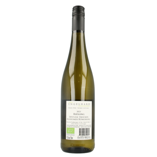 Wein Engelhard Riesling spaetlese trocken wit bio 750 Milliliter