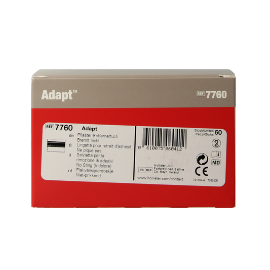 Hollister Removedoekjes adapt 50 Stuks