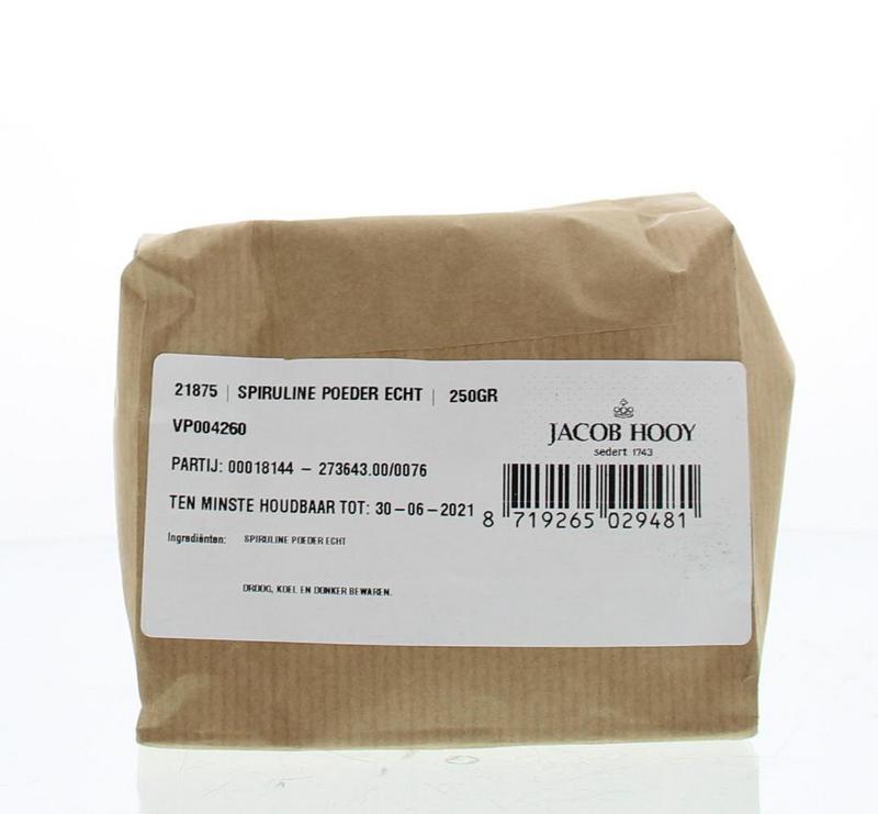 Jacob Hooy Spirulina poeder 250 Gram