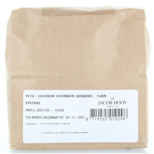 Jacob Hooy Aziatische waternavel gesneden 250.00 Gram