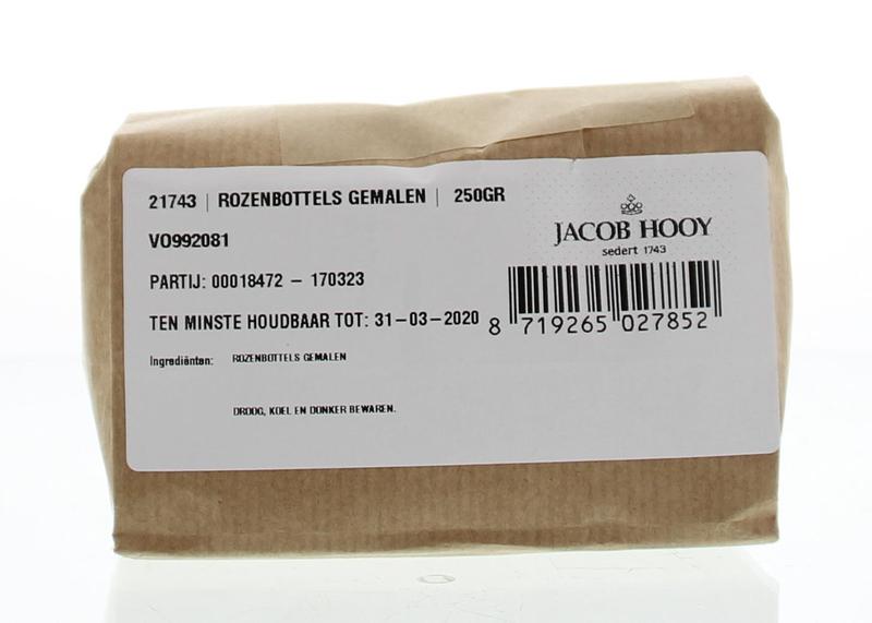 Jacob Hooy Rozenbottels gemalen 250 Gram