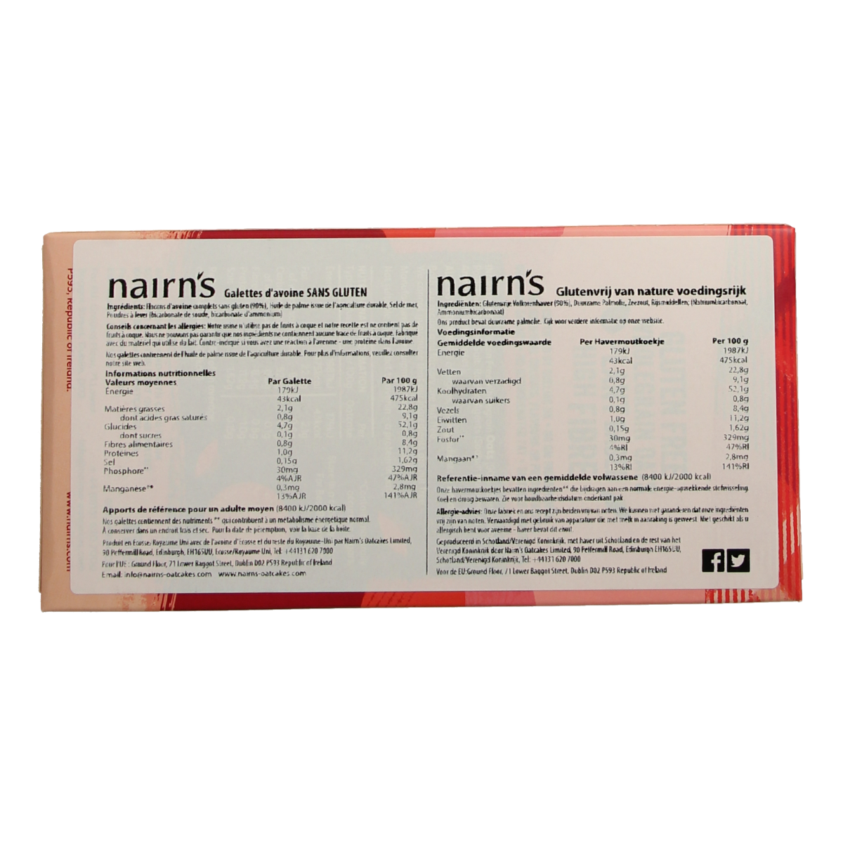 Nairns Oatcakes 213.00 Gram