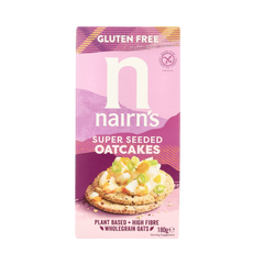Nairns Oatcakes super seeded 180 Gram