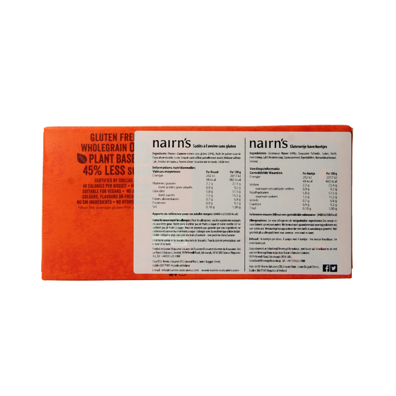 Nairns Oaties 160 Gram