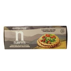 Nairns Cracker volkoren pepper 137 Gram